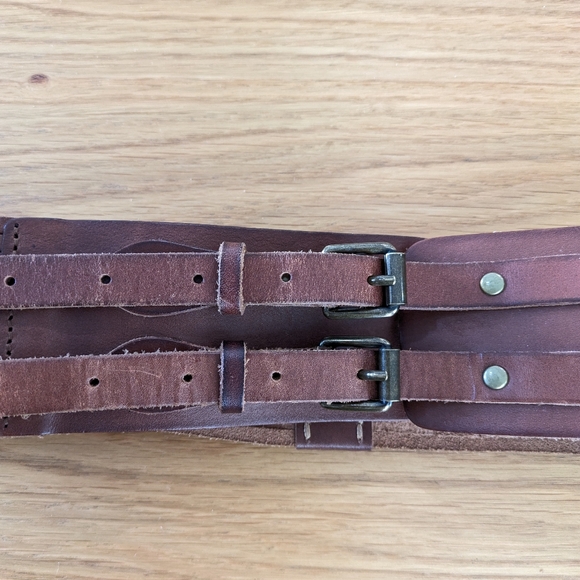 J. Crew Brown Leather Belt - Picture 3 of 8